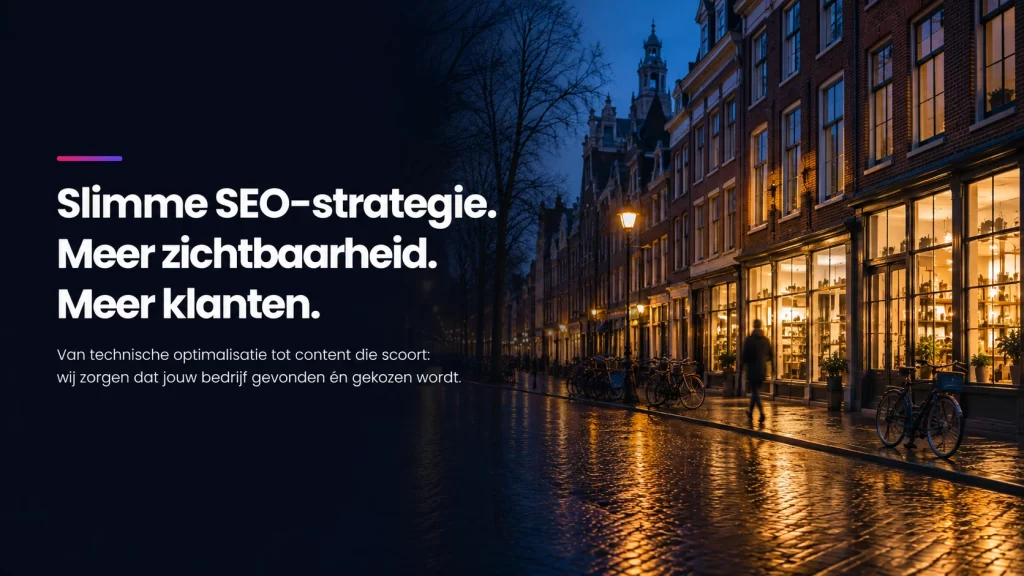 en het bijschrift doen het SEO-werk; de tekst in het beeld doet het klikwerk. Daarom staat het zoekwoord in beide | Google Maps SEO: zo sta je #1
