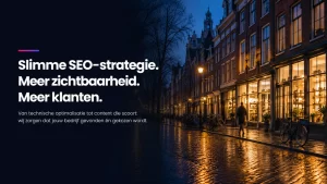 Blog 7 en het bijschrift doen het SEO-werk; de tekst in het beeld doet het klikwerk. Daarom staat het zoekwoord in beide | Google Maps SEO: zo sta je #1